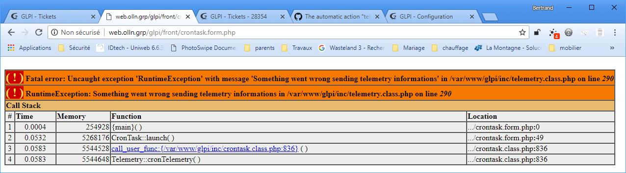 Glpi 9 3 Telemetry Task Never Ends Issue 4426 Glpi Project Glpi Github<script async src=