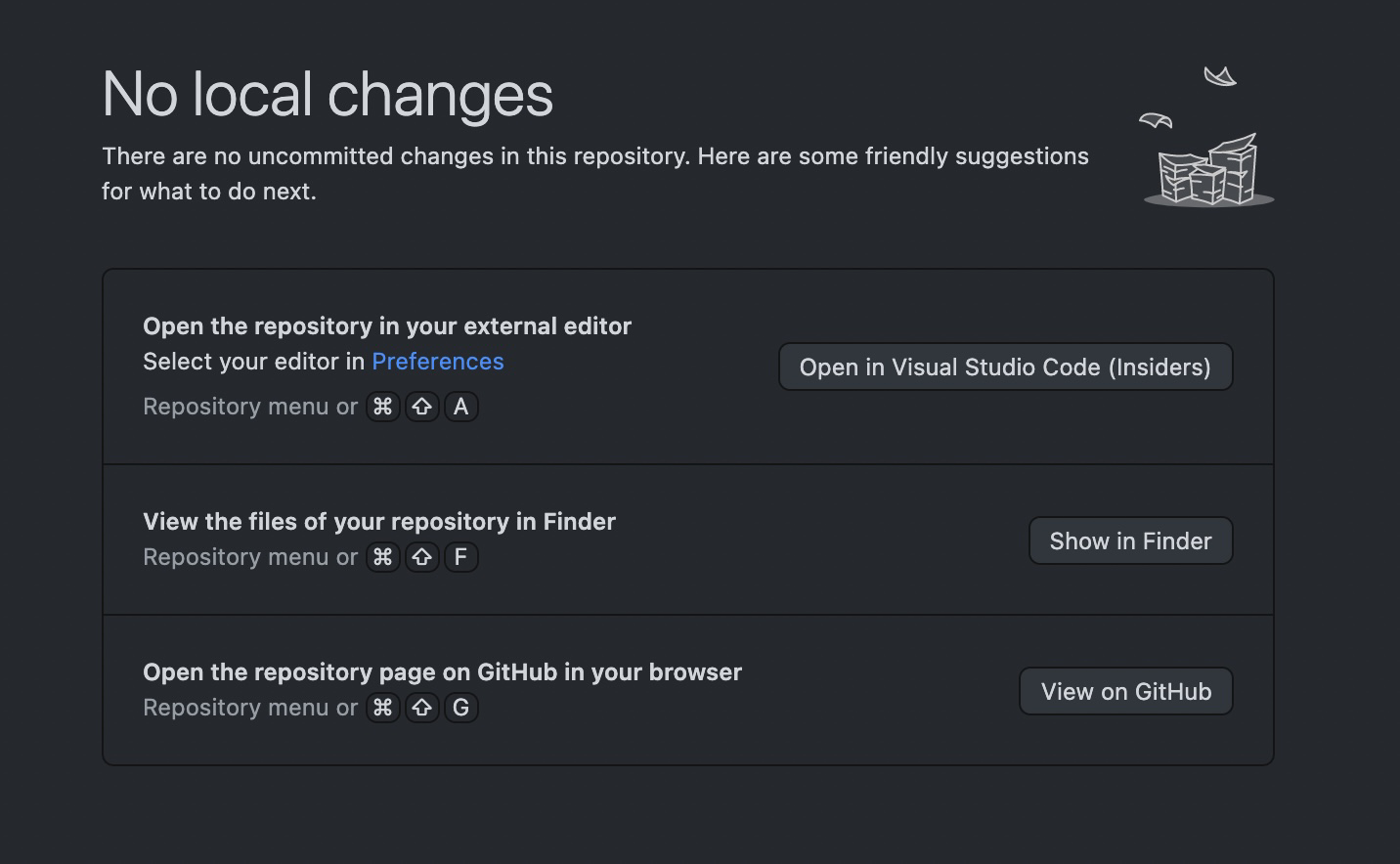 Show Quick Access also if there are changes · Issue #12483 · desktop ...