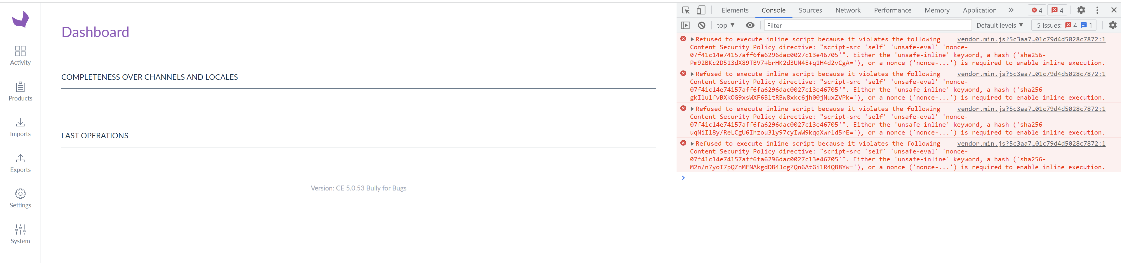 Blank dashboard · Issue #15603 · akeneo/pim-community-dev · GitHub