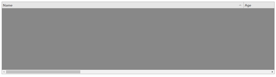 allow centering of empty table placeholder message, even when ...