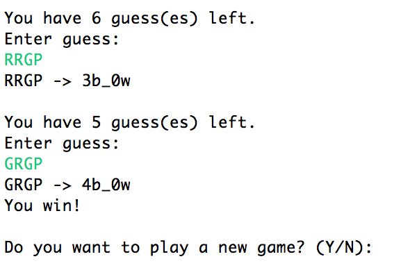 Mastermind Game Java GitHub - vibhuappalaraju/Mastermind: The board game mastermind ...