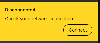 Signal connection failure