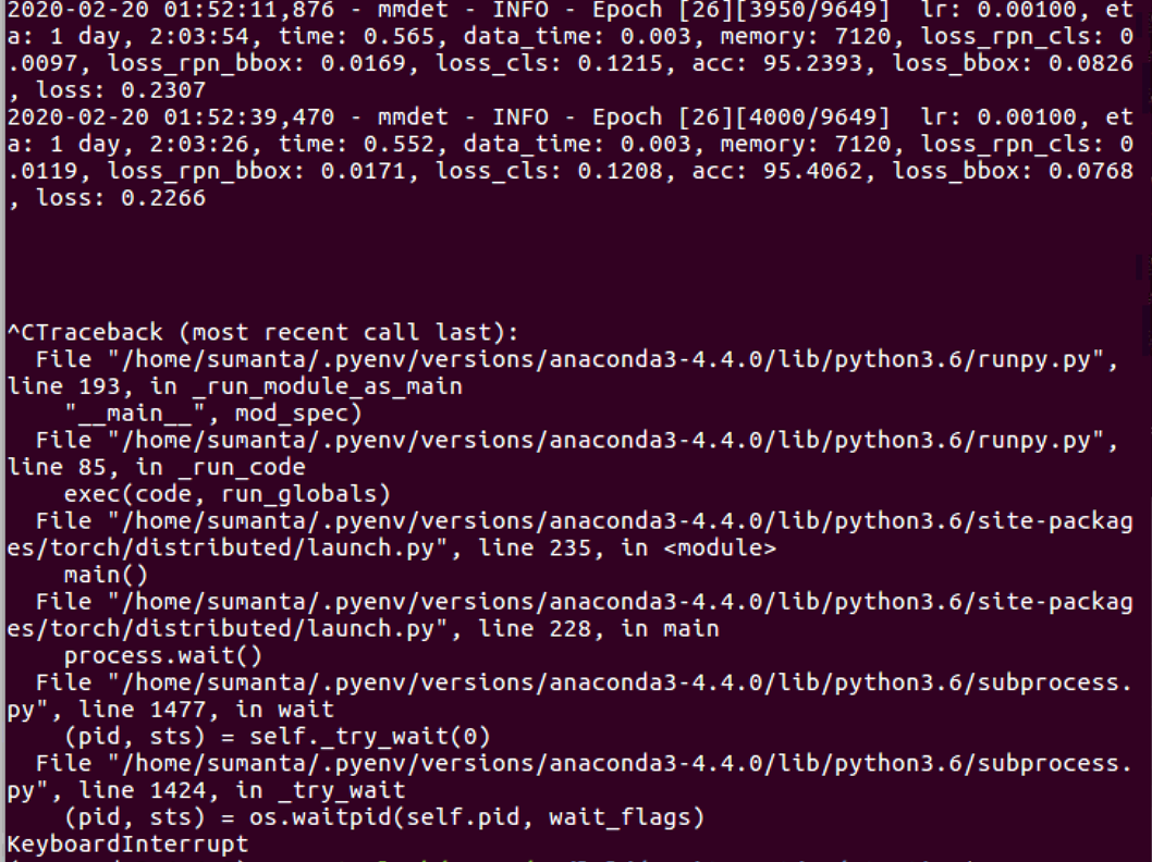 training program idle · Issue #2123 · open-mmlab/mmdetection · GitHub