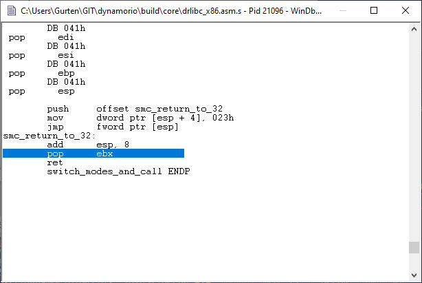 CRASH in notepad on Win10-1903 · Issue #4289 · DynamoRIO/dynamorio · GitHub