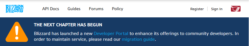 Migrate to new Battle.Net API · Issue #397 · TheBastionBot/Bastion · GitHub