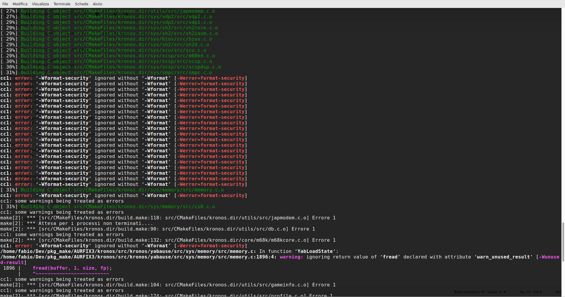 Problem build v2.3.1 · Issue #1337 · FCare/Kronos · GitHub