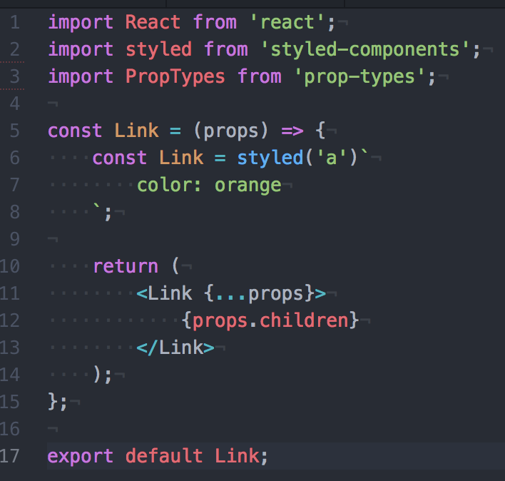 Styled Component not working on page refresh · Issue 85 · reactstatic