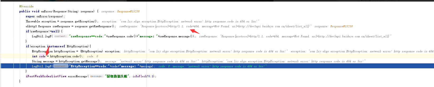 关于onError里面HttpException的问题 · Issue #861 · jeasonlzy/okhttp-OkGo · GitHub