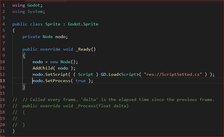 Any reference to a node that was script assigned with SetScript (), is ...