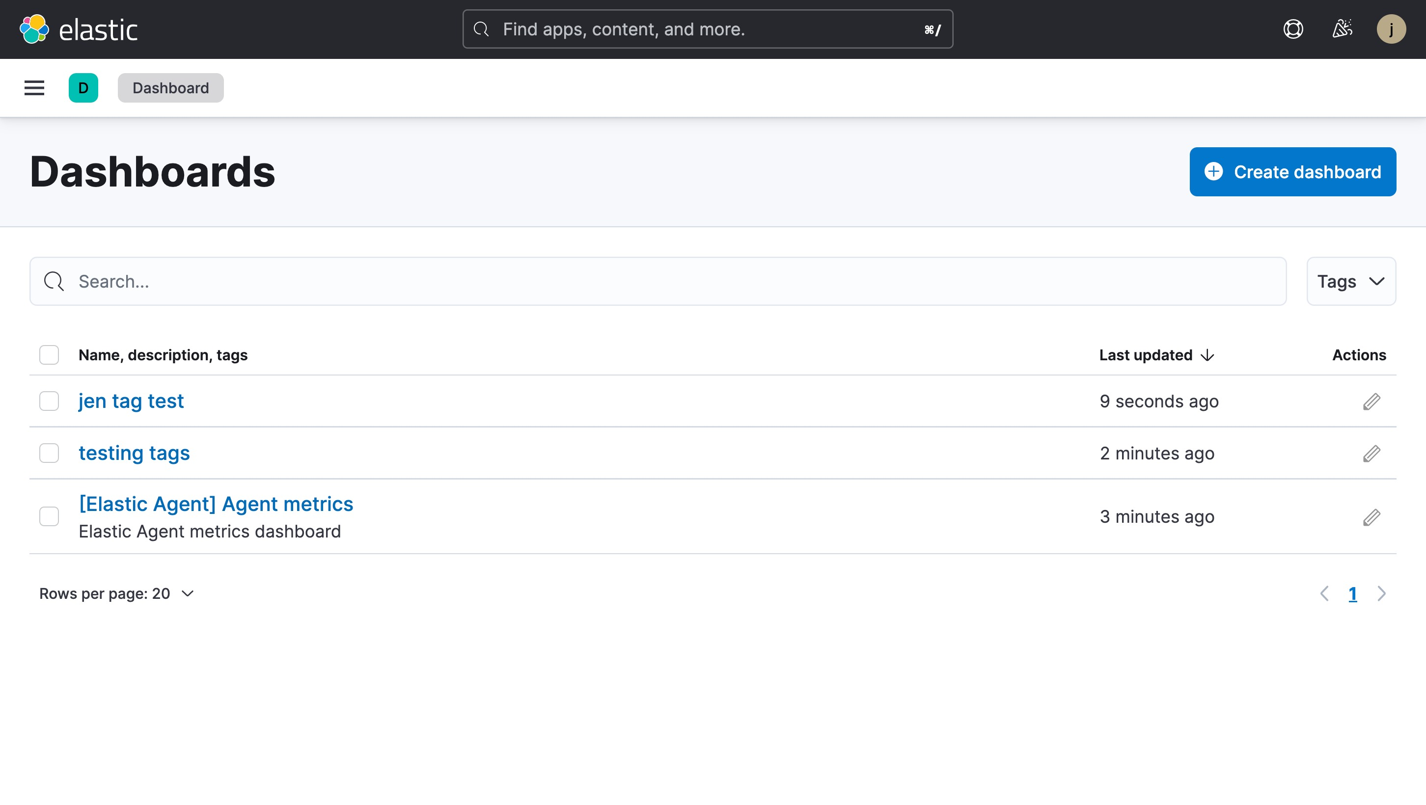 Dashboard tags not visible · Issue 149072 · elastic/kibana · GitHub