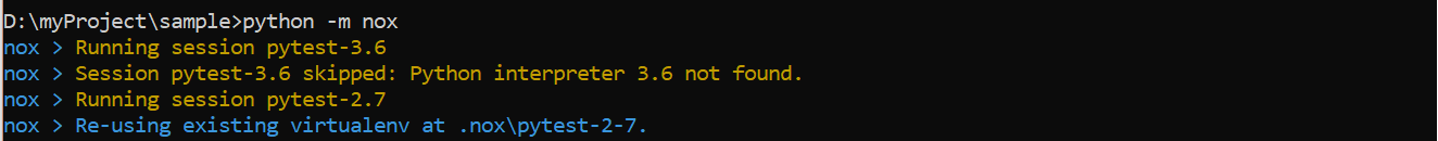Nox Fails : 'Python Interpreter 3.6 not found', but Python version is ...