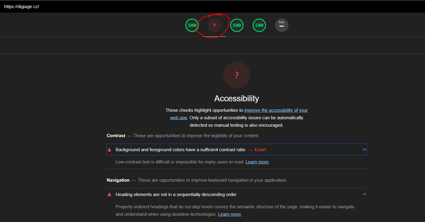 Lighthouse Accessibility score "?" · Issue #8974 · google ...