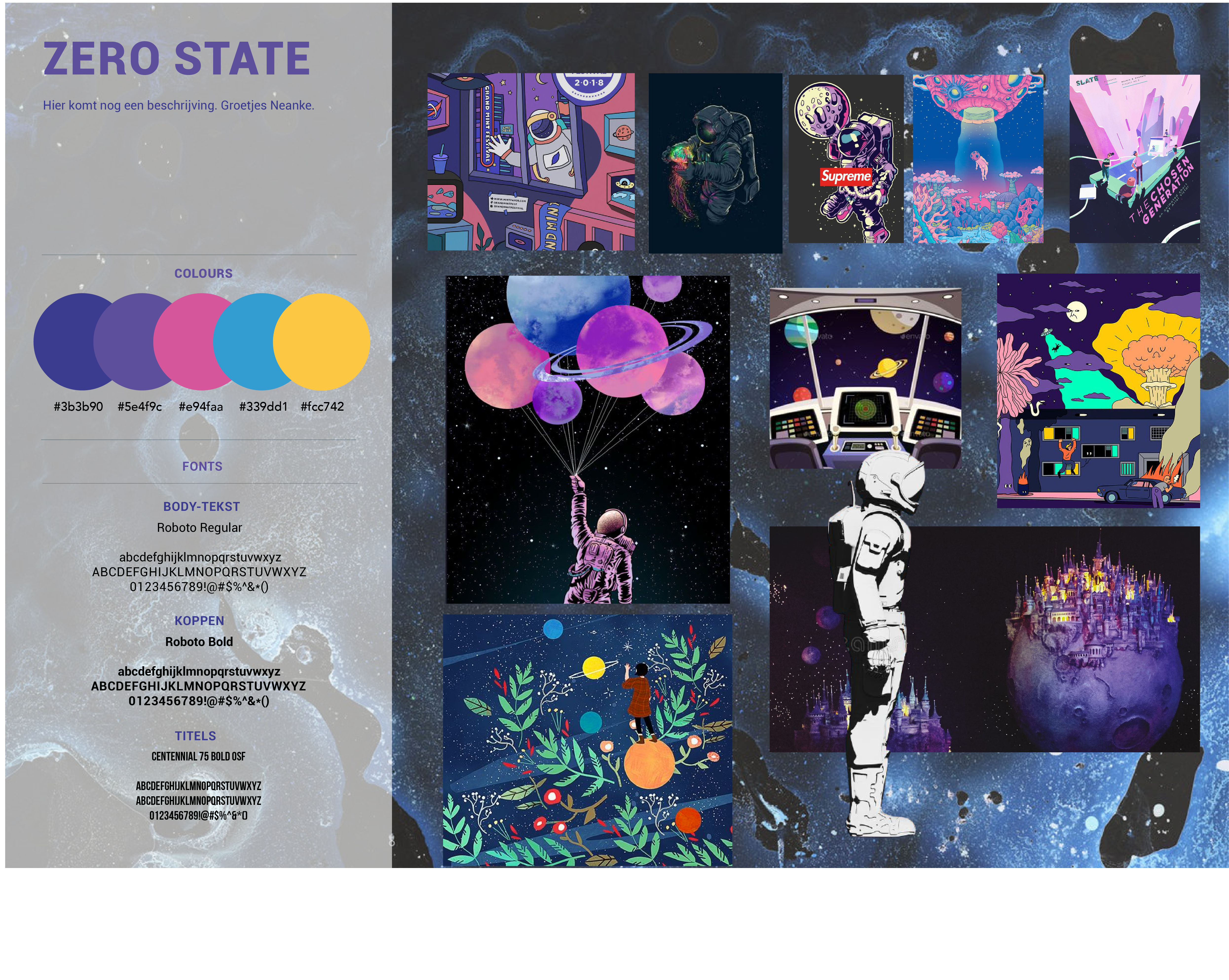 moodboard zerostate variatie