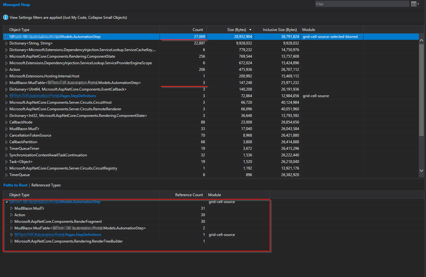 Table element not getting disposed · Issue #1330 · MudBlazor/MudBlazor ...