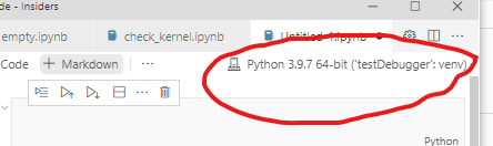 Python Interpreter Version not showing on bottom status bar when ...