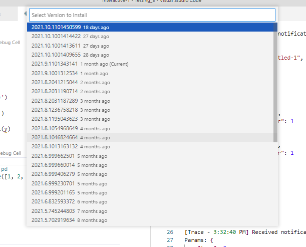 No IntelliSense in interactive window with latest Python extension ...