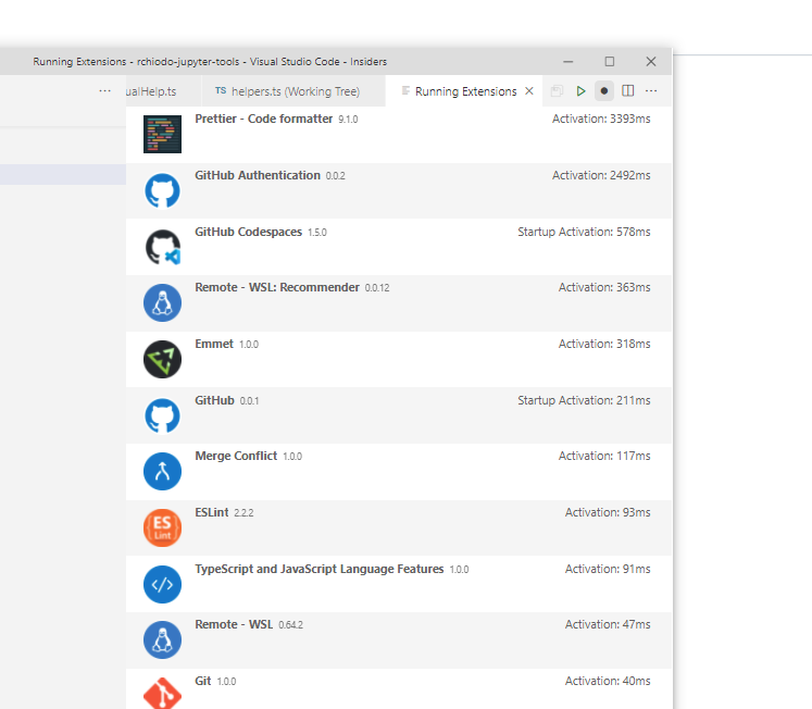Multi Root workspace is getting laggy with Jupyter · Issue #8813 ...