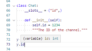Inline docstrings for attributes don't show up unless docstring is on ...
