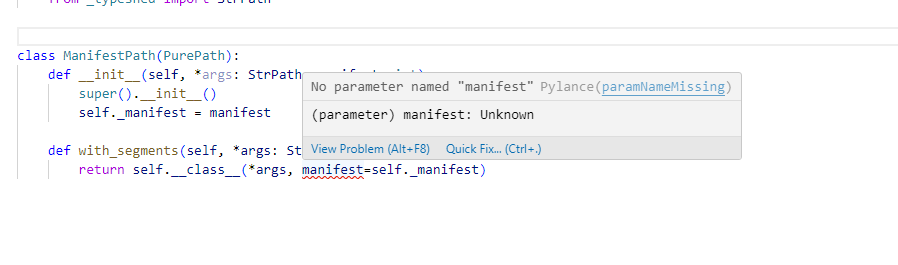 Unexplained inconsistency between pylance and pyright · Issue #4799 ...