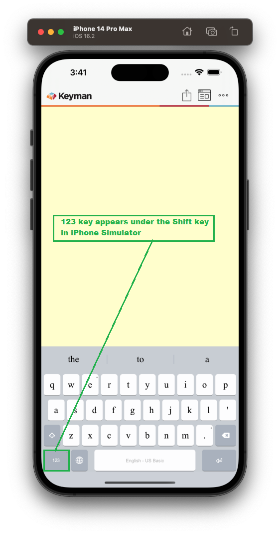bug(iOS): 123 key is missing in English-US Basic Keyboard in iPad ...