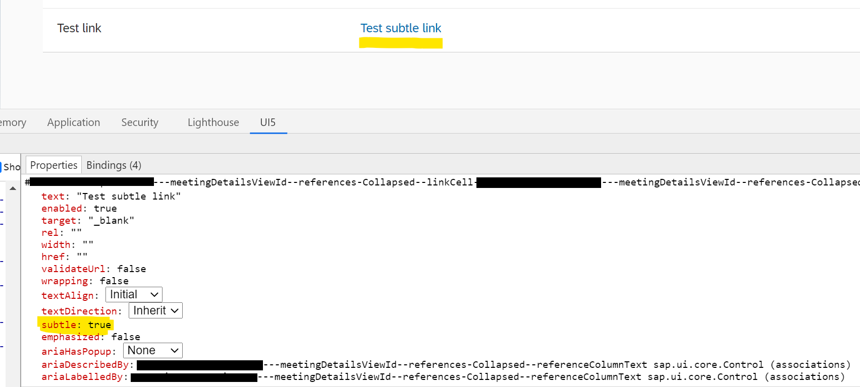 sap.m.Link with subtle has incorrect color (sap_belize) · Issue #3189 ...