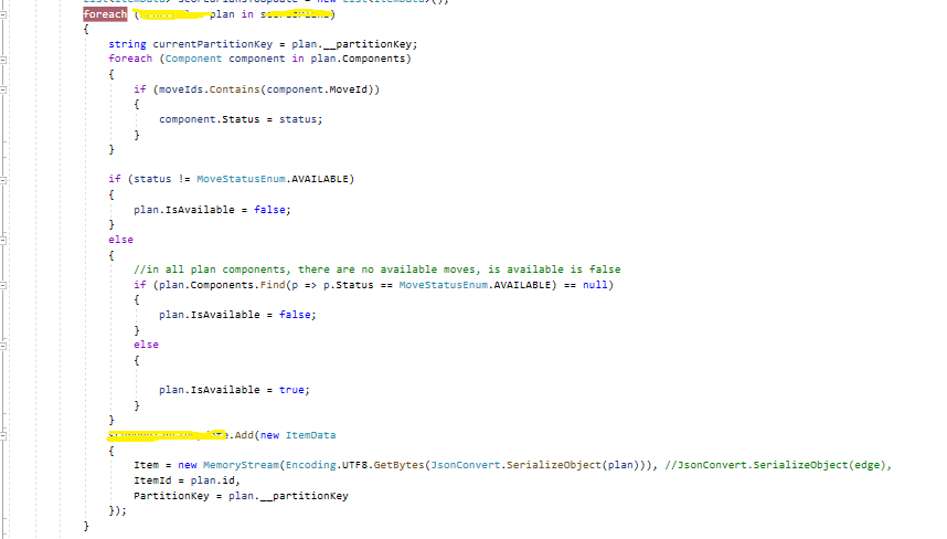 CosmosClient: UpsertItemAsync/UpsertStreamAsync/ReplaceItemAsync ...