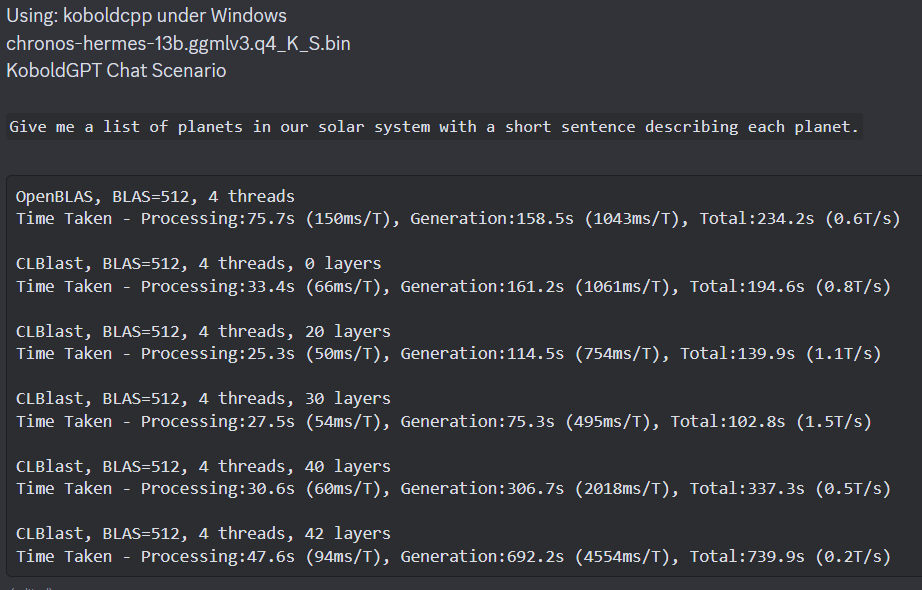 Koboldcpp on AMD GPUs/Windows, settings question · LostRuins koboldcpp ...