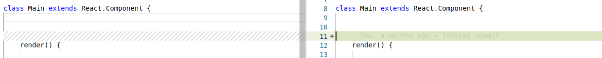 Source Control tab for git does not highlight extra tab and space at ...