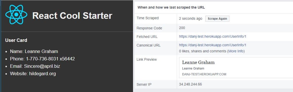 React url. React url