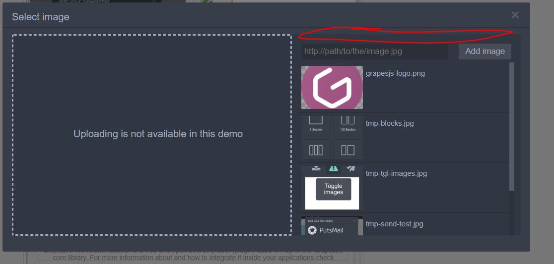 [Question] Add an additional text box for image upload modal? · Issue