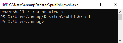 Add parsing to make cd~ a valid command. by GigaScratch · Pull Request ...