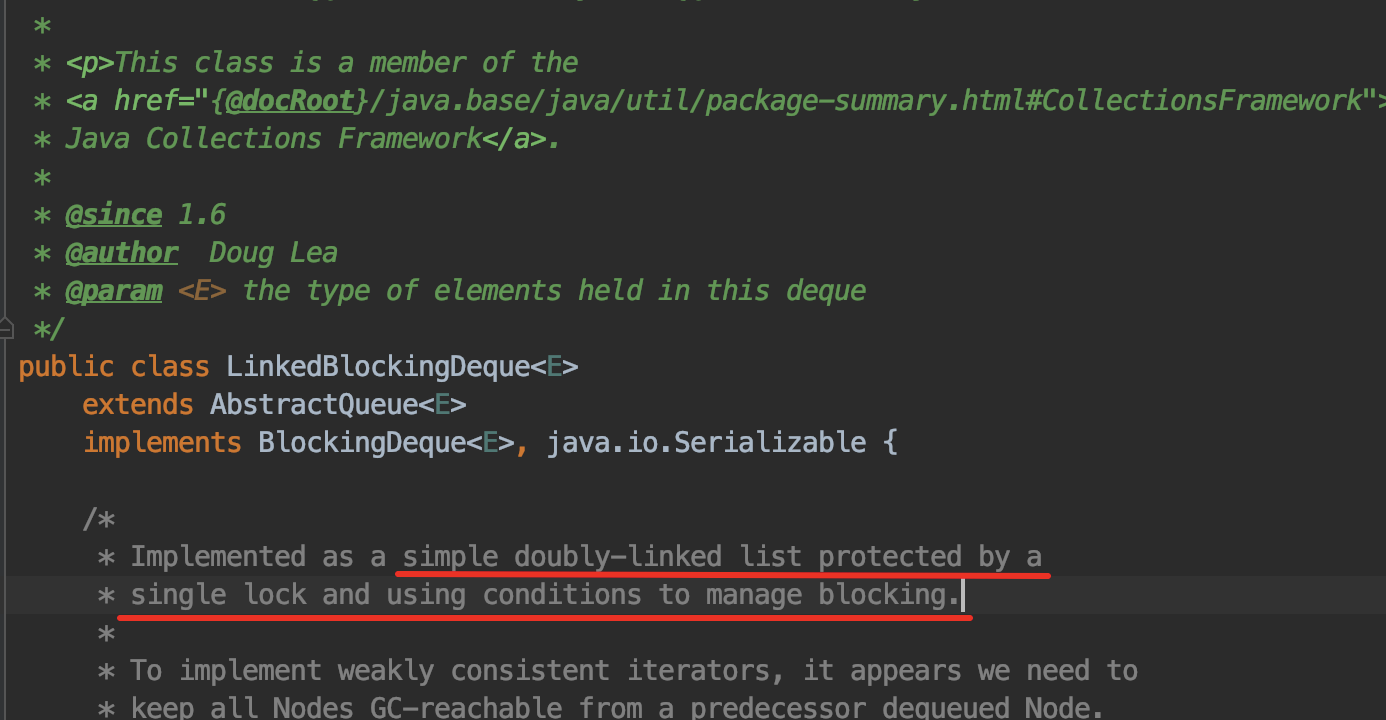 LinkedBlockingQueue 底层基于双向链表而不是单向链表 · Issue #812 · Snailclimb/JavaGuide ...