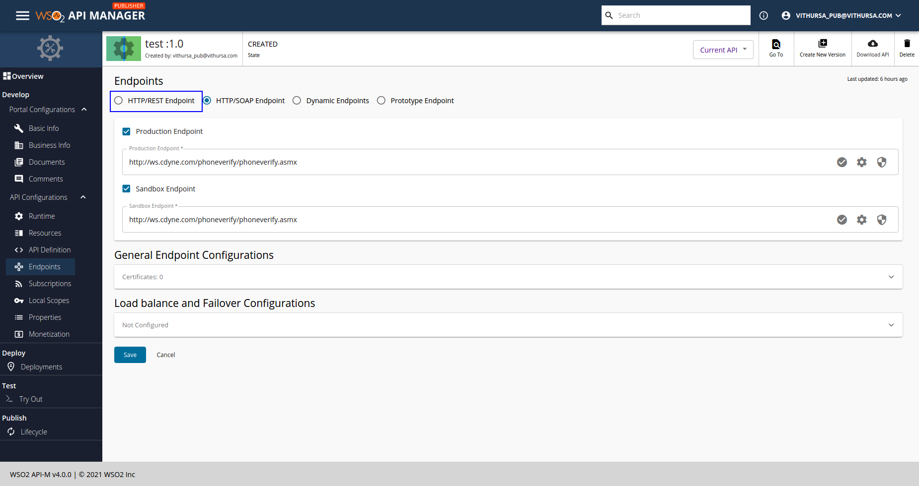 Inconsistency in endpoint section of SOAP to REST APIs · Issue 10571