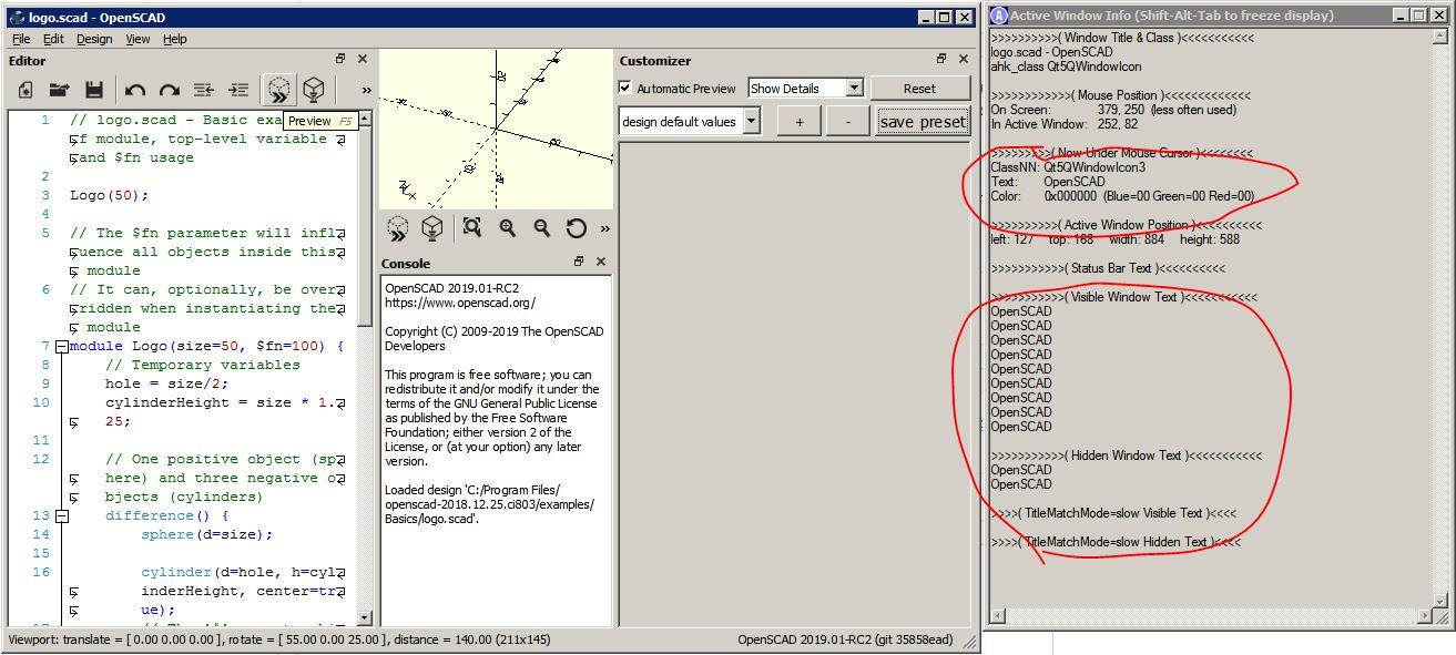 GUI testbed · Issue #2829 · openscad/openscad · GitHub