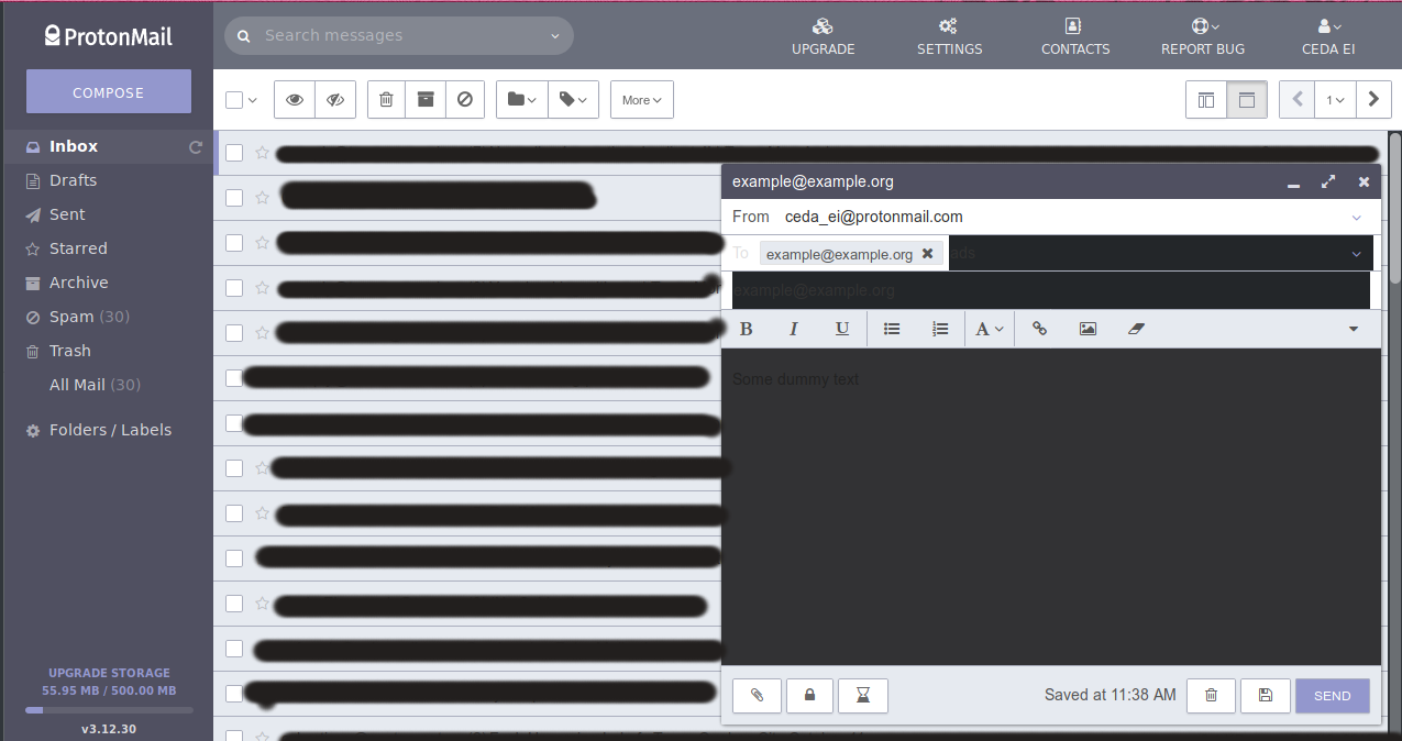 Bad colors on dark themes · Issue #68 · ProtonMail/WebClients · GitHub