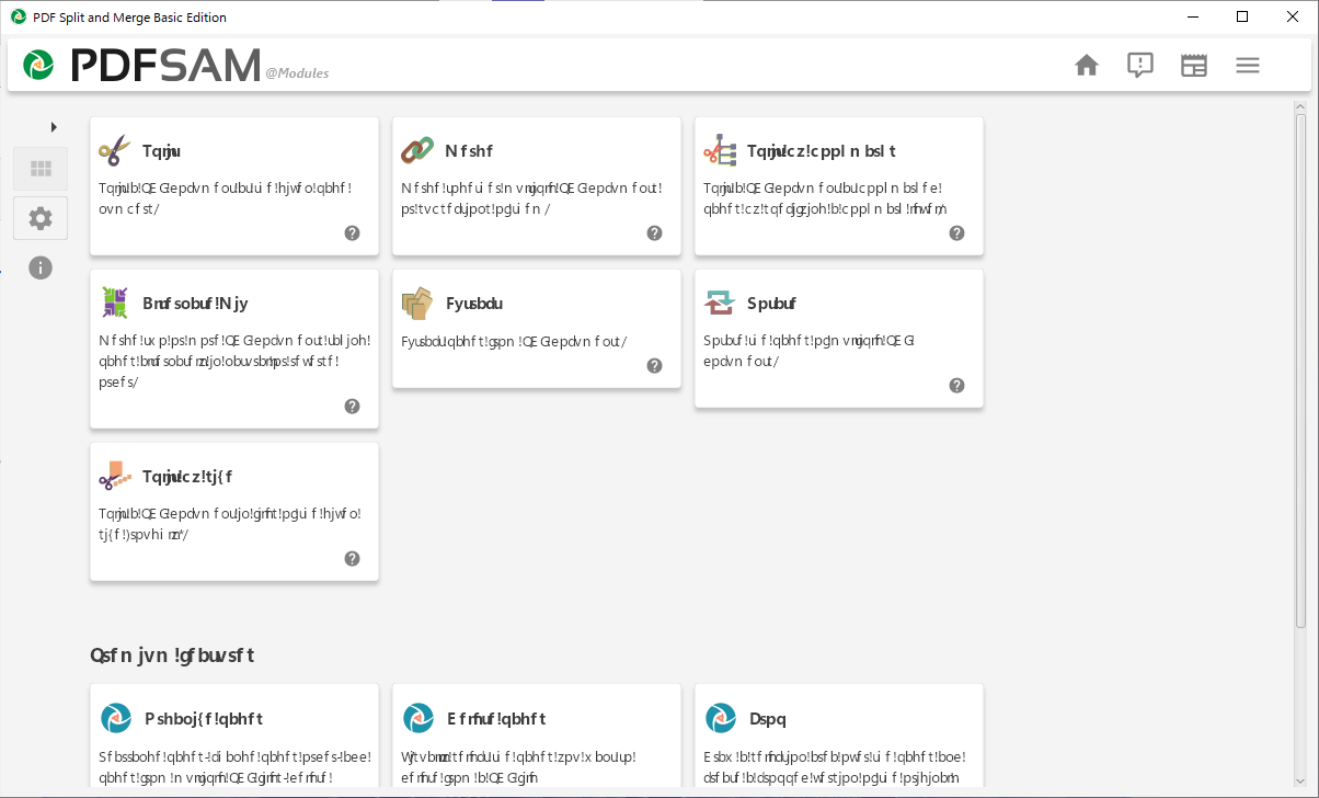 Gibberish Language in the application · Issue 481 · torakiki/pdfsam