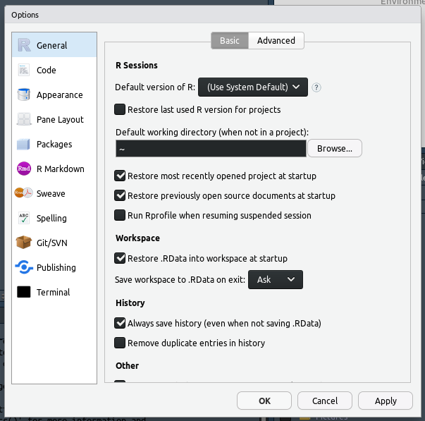 dark system themes play poorly with RStudio, RStudio Server (Firefox ...