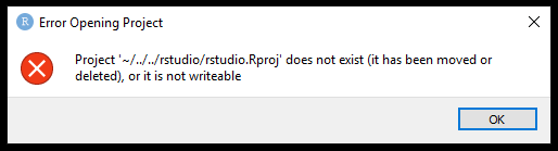 RStudio cannot open project if HOME contains trailing slash · Issue ...