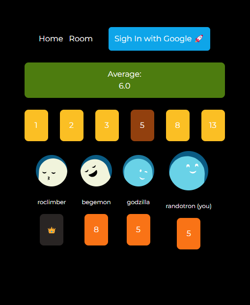 GitHub roclimber1/scrum_poker Scrum Poker application with Next.JS 13, TailwindCSS, Redux