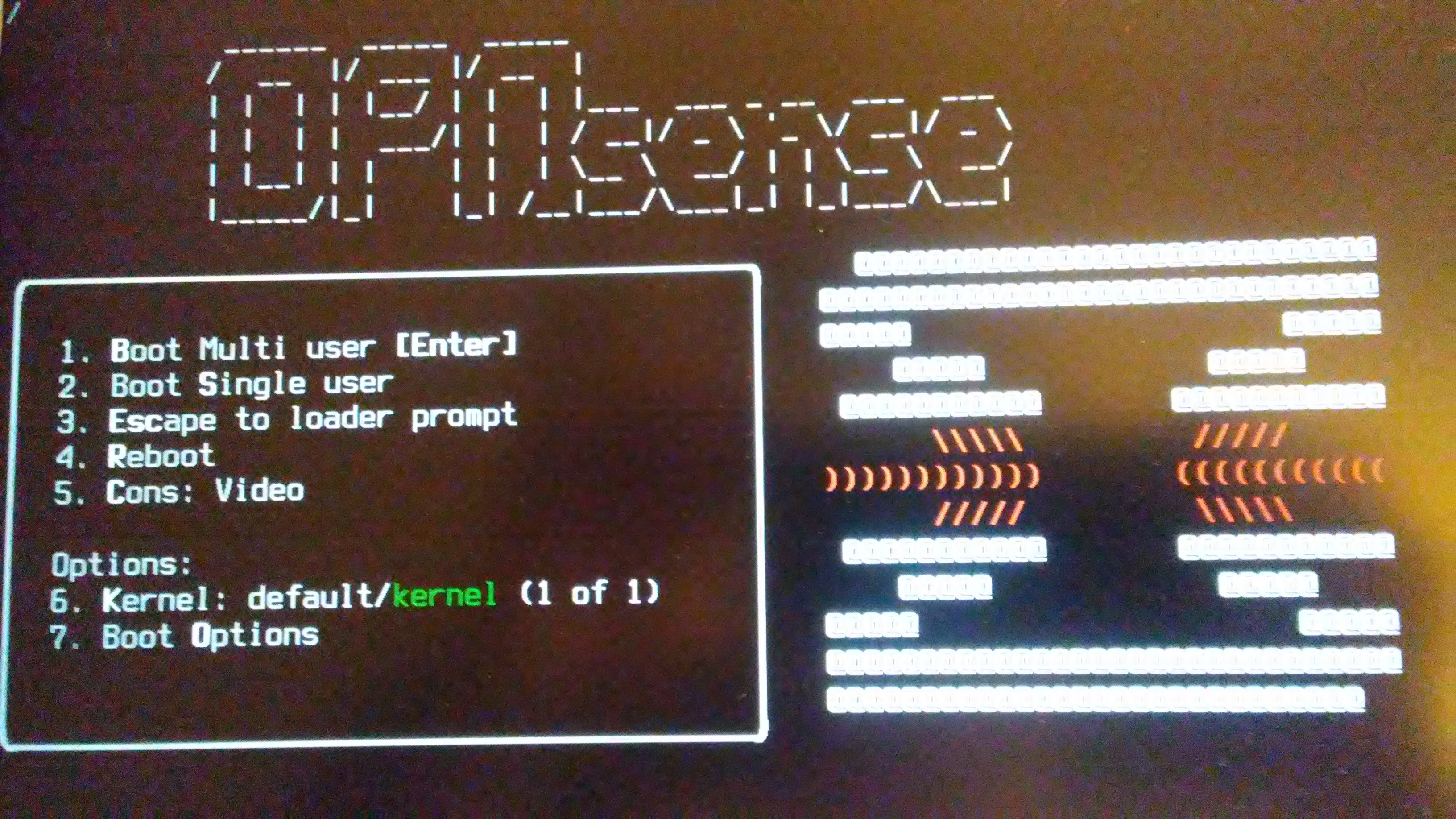 Console boot screen messed up · Issue #5510 · opnsense/core · GitHub