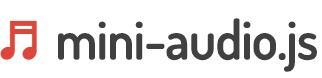 GitHub - TinyAllen/mini-audio: 🎶 An audio player made with javascript