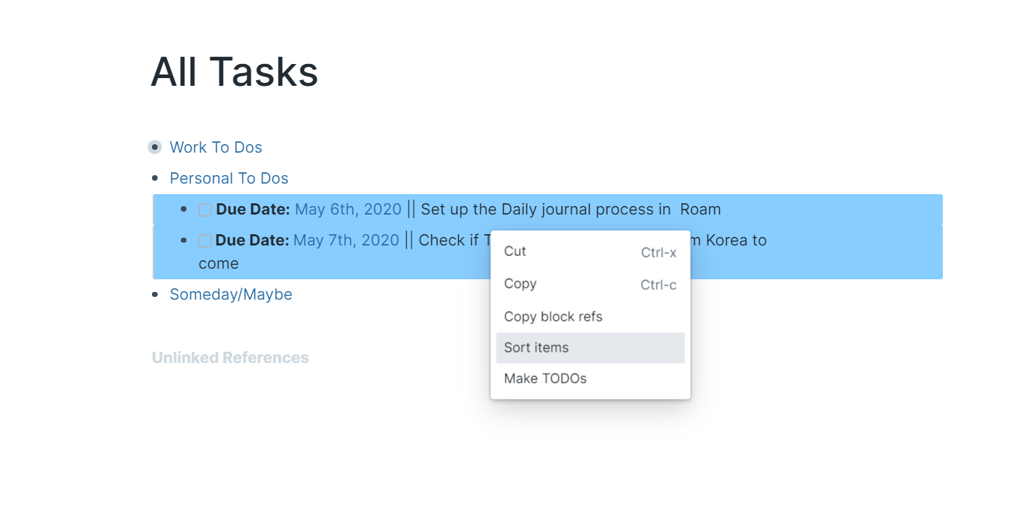 Reverse Sort Capability · Issue #91 · Roam-Research/issues · GitHub