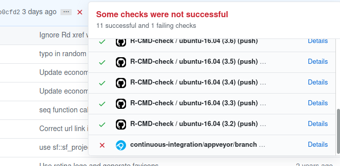 Stop AppVeyor · Issue #4102 · tidyverse/ggplot2 · GitHub