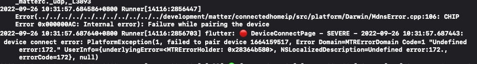 [BUG] [iOS] MdnsError on iOS 15.0.1 while pairing the device · Issue ...