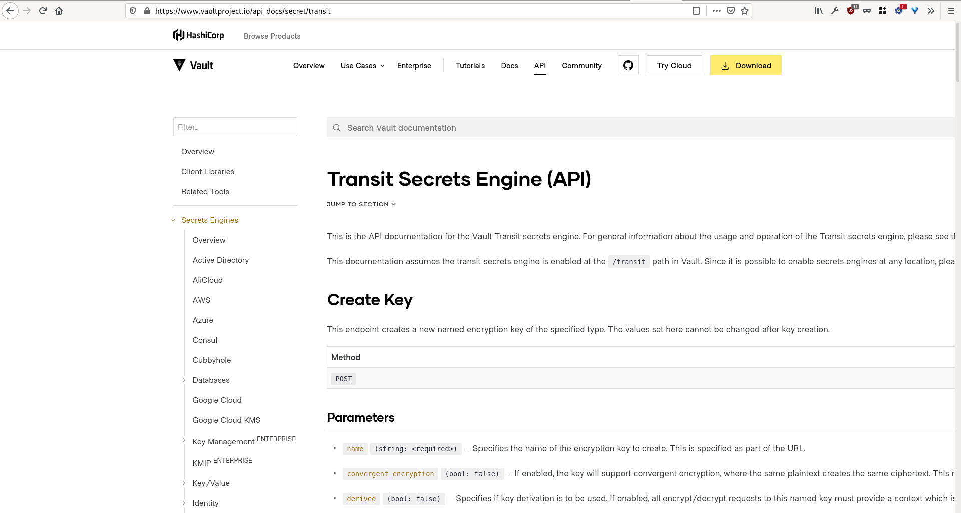 API Docs display broken in Firefox · Issue #13350 · hashicorp/vault ...