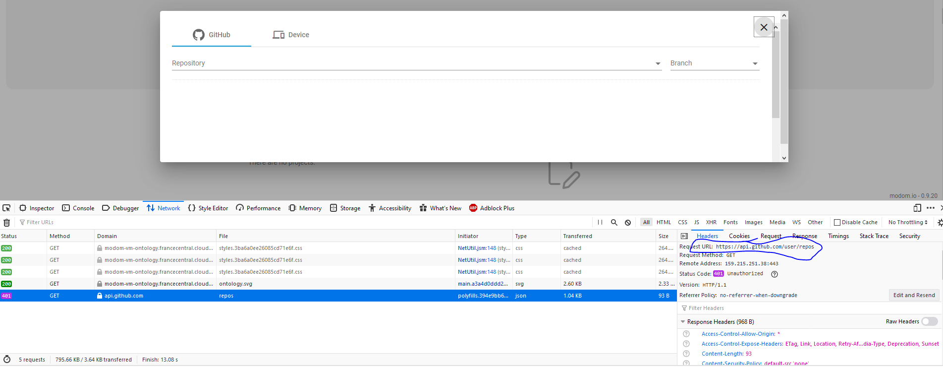 Github endpoint · Issue #15 · semiodesk/modom-support · GitHub