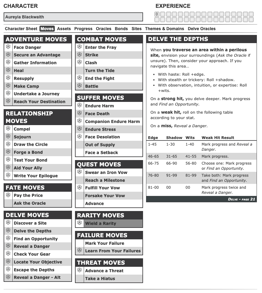 [Ironsworn] Delve supplement by aureyia · Pull Request 5865 · Roll20/roll20charactersheets