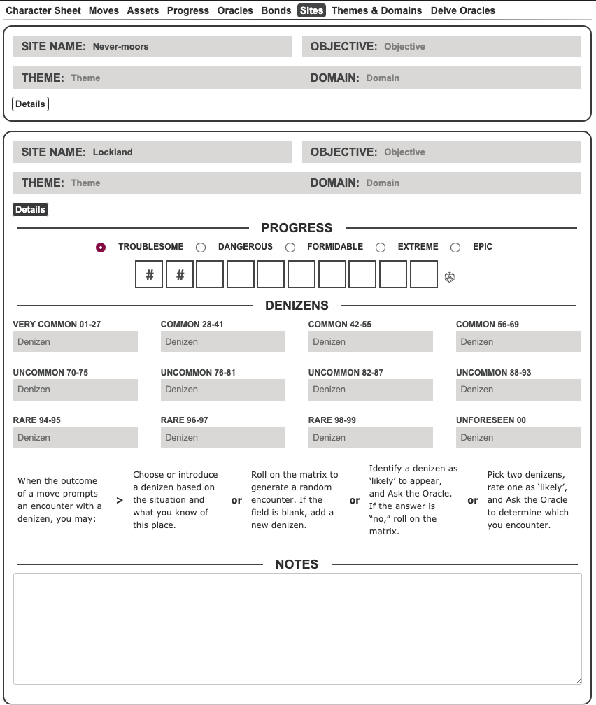 [Ironsworn] Delve supplement by aureyia · Pull Request 5865 · Roll20