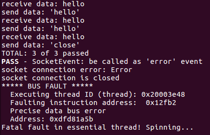 [tcp] bus fault error when running test-tcp6-client.js on K64F · Issue ...