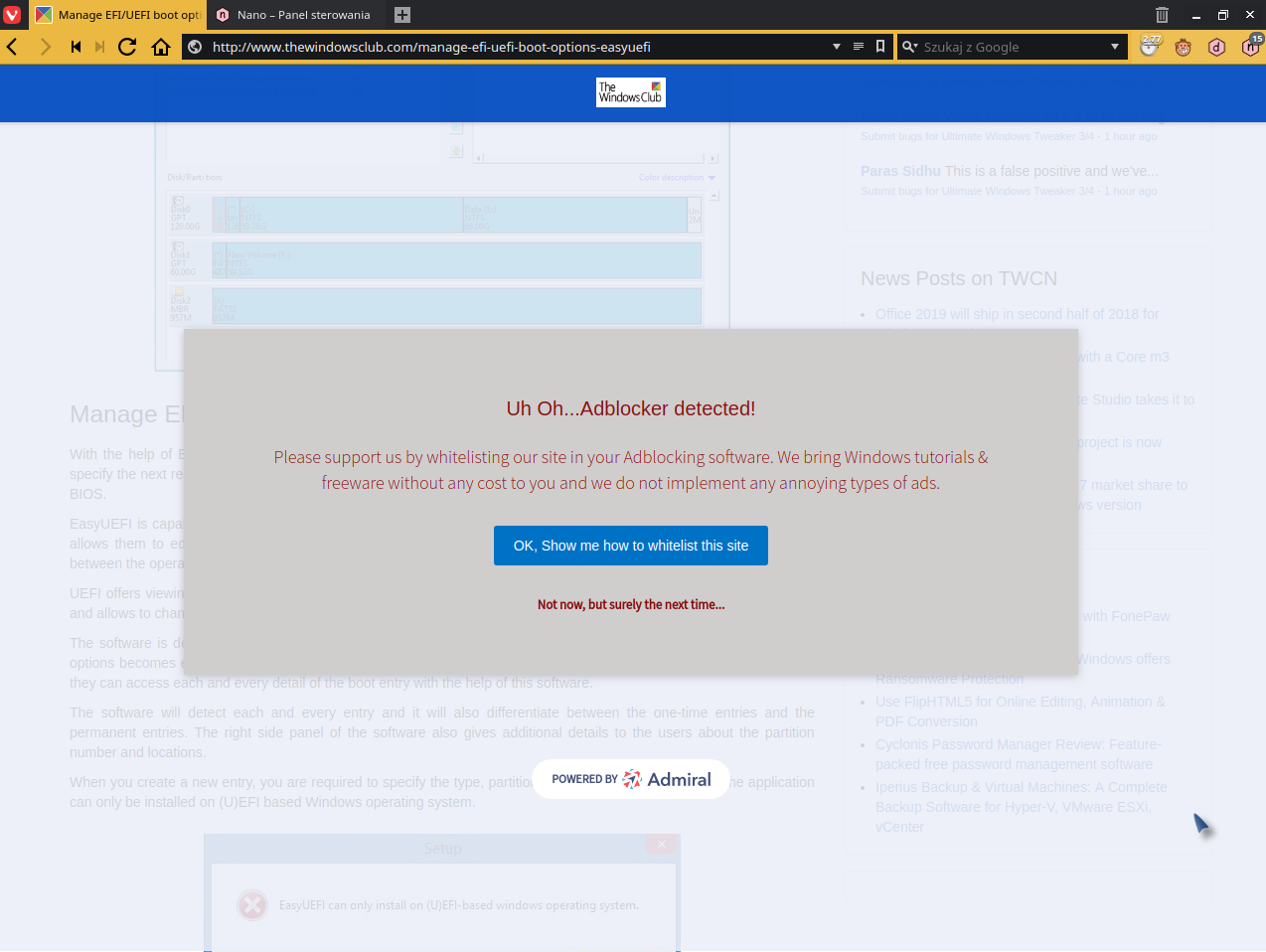 thewindowsclub.com · Issue #1493 · uBlockOrigin/uAssets · GitHub